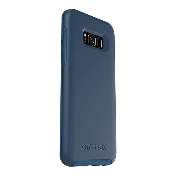OtterBox SYMMETRY SERIES for Samsung Galaxy S8 - (BLAZER BLUE/STORMY SEAS BLUE) - Picture 4 of 9